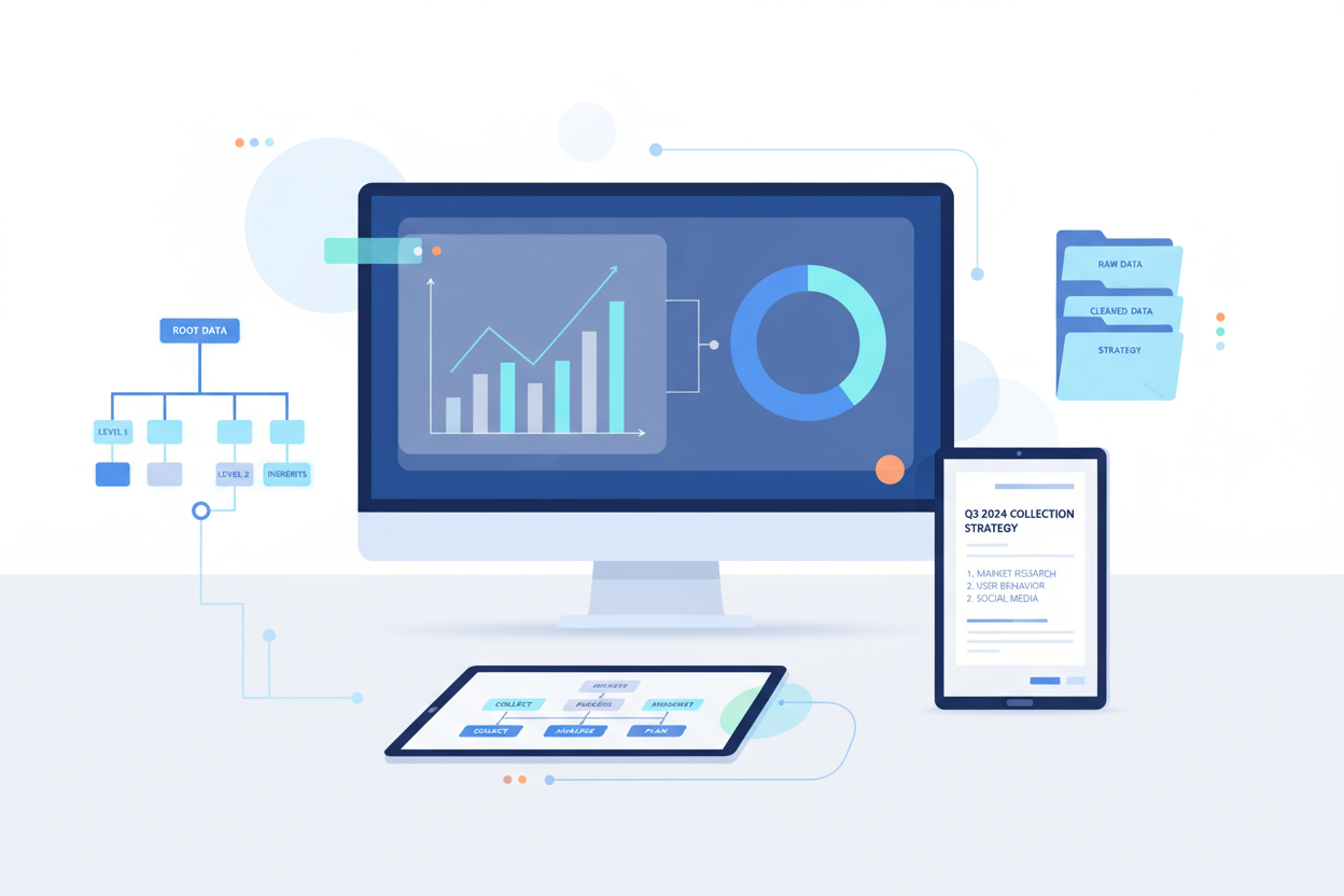 Preparation — We analyze your data structure and plan new collections.